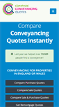 Mobile Screenshot of compareconveyancingquotes.co.uk